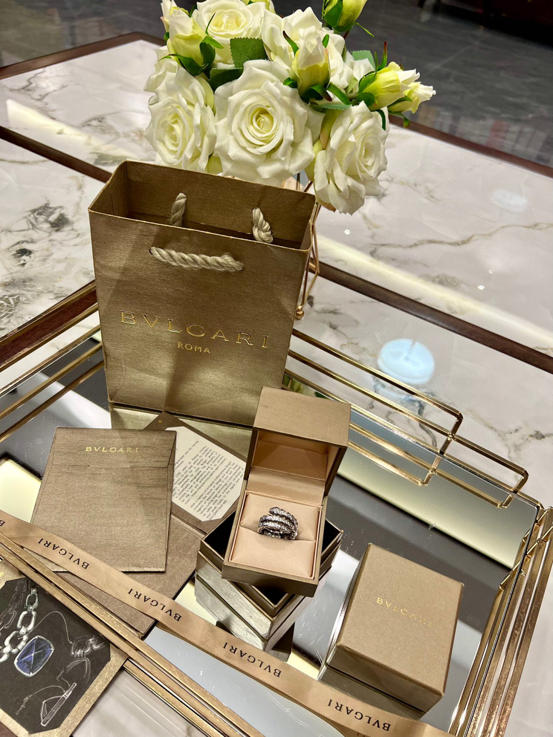 BVLGARI jewelry model 74